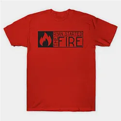 The Office T-shirts - Ryan Started The Fire Classic T-shirt