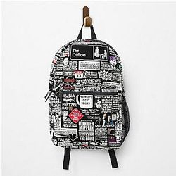 The Office Backpacks - Wise Words From The Office  The Office Quotes Backpack  Backpack RB1801