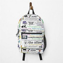 The Office Backpacks - The office collage  Backpack RB1801
