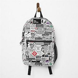 The Office Backpacks - Wise Words From The Office - The Office Quotes (Variant) Backpack RB1801