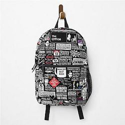 The Office Backpacks - Wise Words From The Office - The Office Quotes Backpack RB1801