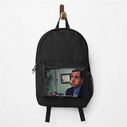 The Office Backpacks - The office Michael scott now I’m in a terrible mood Backpack RB1801