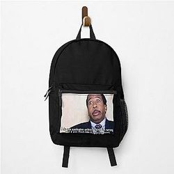 The Office Backpacks - The office Michael scott Stanely Hudson stanley hudson  Backpack RB1801