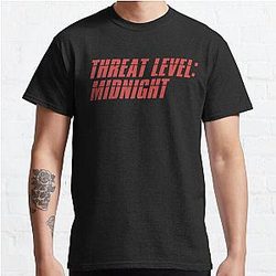 The Office T-Shirts - Threat Level Midnight - The Office Classic T-Shirt RB1801