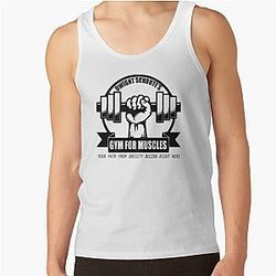 The Office Tank Tops - Dwight Schrute's Gym For Muscles The Office  Tank Top RB1801