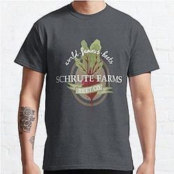 The Office T-Shirts - Schrute Farms - The office Classic T-Shirt RB1801