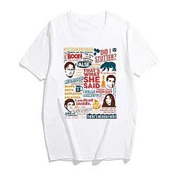 The Office T-shirts - Funny Quote Printed Classic T-shirt