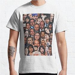 The Office T-Shirts - The Office Collage  Classic T-Shirt RB1801