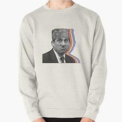The Office Sweatshirts - Prison Mike Layered Pullover Sweatshirt RB1801