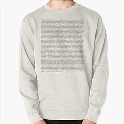 The Office Sweatshirts - The Office pilot episode script (us) Pullover Sweatshirt RB1801