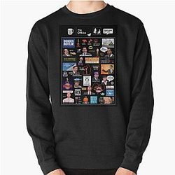 The Office Sweatshirts - The Office US Montage Pullover Sweatshirt RB1801