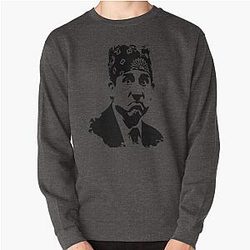The Office Sweatshirts - The Office Prison Mike -  Steve Carrell Pullover Sweatshirt RB1801