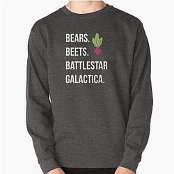 The Office Sweatshirts - Bears. Beets. Battlestar Galactica. - The Office Pullover Sweatshirt RB1801