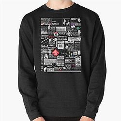 The Office Sweatshirts - Wise Words From The Office - The Office Quotes Pullover Sweatshirt RB1801