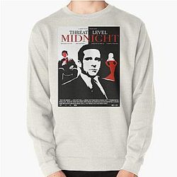 The Office Sweatshirts - The Office: Threat Level Midnight Movie Poster Pullover Sweatshirt RB1801