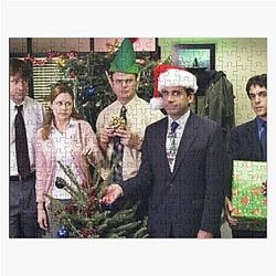 The Office Puzzles - Merry Christmas - The Office  Jigsaw Puzzle RB1801