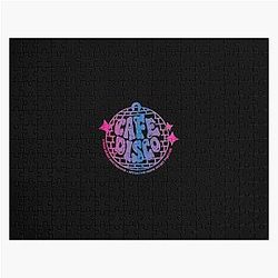The Office Puzzles - Cafe Disco - The Office Fan Art Logo| Perfect Gift Jigsaw Puzzle RB1801