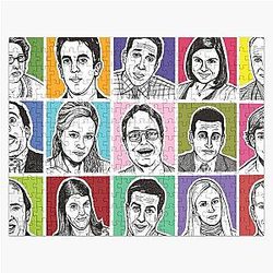 The Office Puzzles - The Office Cast Jigsaw Puzzle RB1801