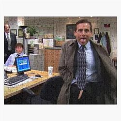 The Office Puzzles - Michael Scott Flashing The Office Jigsaw Puzzle RB1801