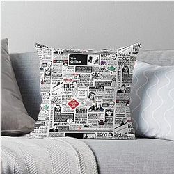 The Office Pillows - Wise Words From The Office - The Office Quotes (Variant) Throw Pillow RB1801
