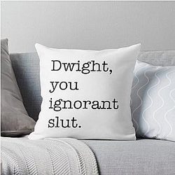 The Office Pillows - Dwight The Office Quote Throw Pillow RB1801