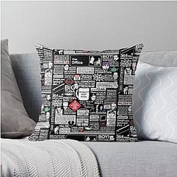 The Office Pillows - Wise Words From The Office - The Office Quotes Throw Pillow RB1801