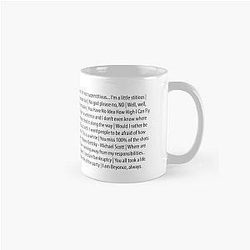 The Office Mugs - The office - Michael Scott quotes Classic Mug RB1801