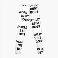 The Office Leggings - World's Best Boss - The Office Leggings RB1801