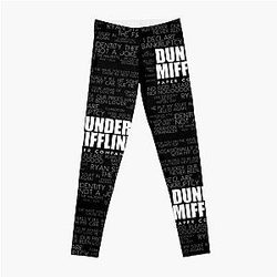 The Office Leggings - The Office™ Quotes Dunder Mifflin Inc.  Leggings RB1801