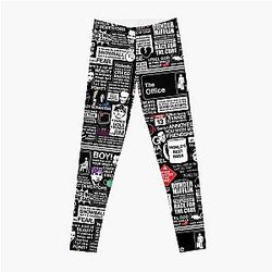 The Office Leggings - Wise Words From The Office - The Office Quotes Leggings RB1801