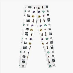 The Office Leggings - The Office Doodle Leggings RB1801