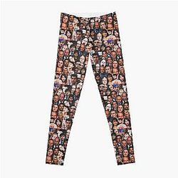 The Office Leggings - The Office Faces Collage Leggings RB1801