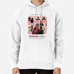 The Office Hoodies - The Office Dinner Party Poster Pullover Hoodie RB1801