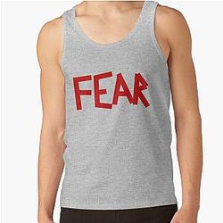 The Office Tank Tops - The Office: Mose Schrute FEAR Shirt Tank Top RB1801