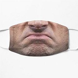 The Office Face Masks - Prison Mike Face Mask for the office Flat Mask RB1801