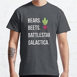The Office T-Shirts - Bears. Beets. Battlestar Galactica. - The Office Classic T-Shirt RB1801