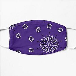 The Office Face Masks - Prison Mike Bandana Pattern office Flat Mask RB1801