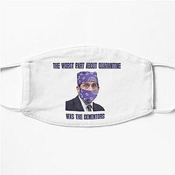 The Office Face Masks - Quarantine Prison Mike Flat Mask RB1801