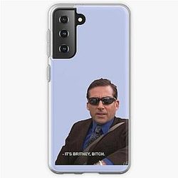 The Office Cases - michael scott, the office - it's britney, bitch Samsung Galaxy Soft Case RB1801