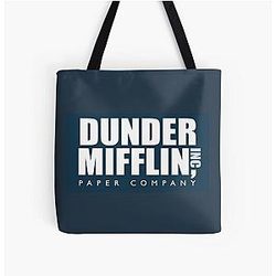 The Office Bags - Dunder Mifflin - The Office All Over Print Tote Bag RB1801