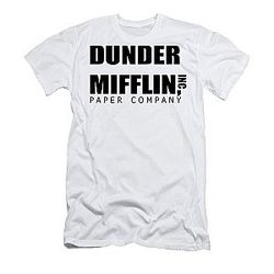 The Office T-shirts - Dunder Mifflin Printed Classic T-shirt