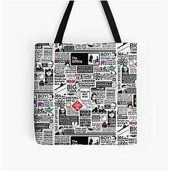 The Office Bags - Wise Words From The Office - The Office Quotes (Variant) All Over Print Tote Bag RB1801