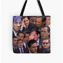 The Office Bags - The Office Set All Over Print Tote Bag RB1801