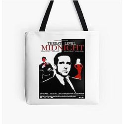 The Office Bags - The Office: Threat Level Midnight Movie Poster All Over Print Tote Bag RB1801