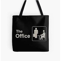 The Office Bags - It is a studiously crafted personality profile of an individual, institution, corporation, product of the office. All Over Print Tote Bag RB1801