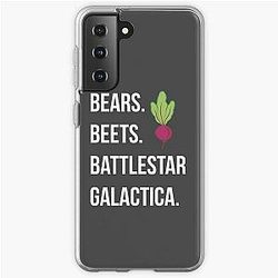 The Office Cases - Bears. Beets. Battlestar Galactica. - The Office Samsung Galaxy Soft Case RB1801
