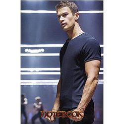 Notebook : Theo James Wide Ruled, 6x9, 100 Pages - Thanksgiving Notebook gift for women, men, boy, girl #407