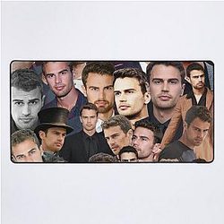 Theo James Desk Mat