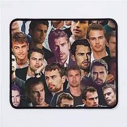 Theo James Photo Mouse Pad