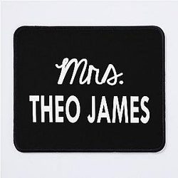 Mrs. Theo James Mouse Pad